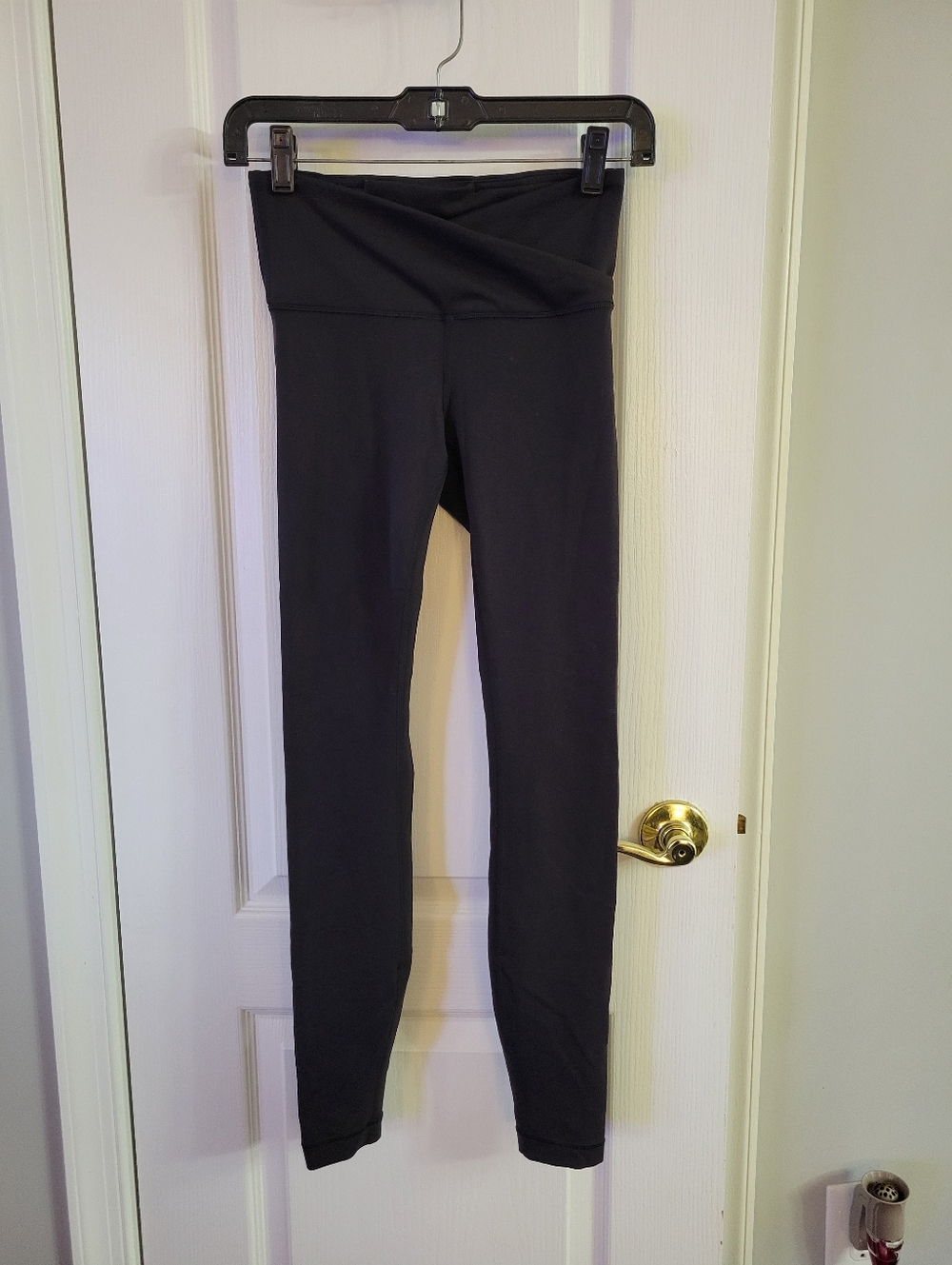 Lululemon Always On High Rise Tight 28" Leggings Black Size 4 Curved Waistband